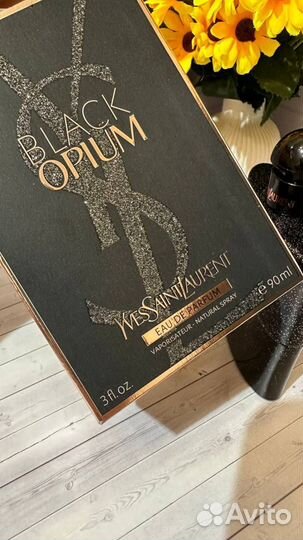 Парф вода YSL Black Opium открытая коробка 90мл