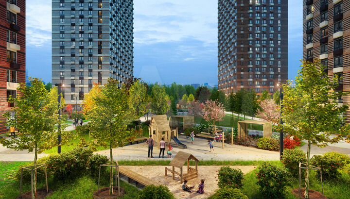 1-к. квартира, 32,5 м², 23/33 эт.