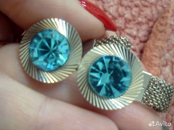 Запонки советских времён 2 пары