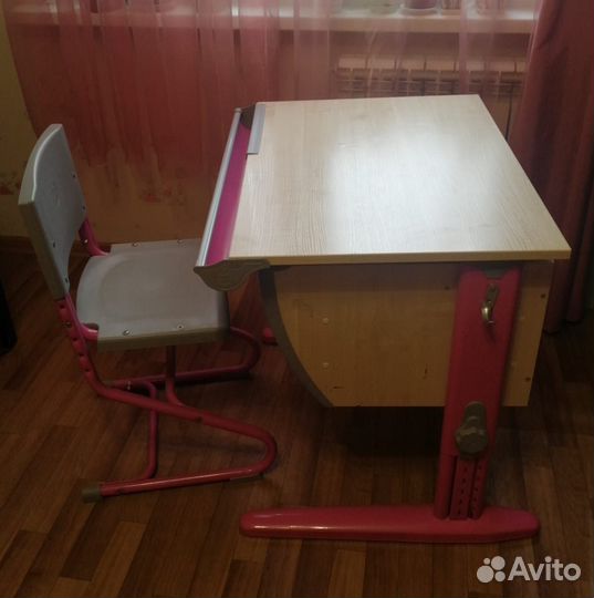 Растущая парта и стул Дэми