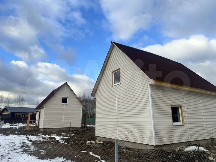 Дом 85 м² на участке 5 сот.