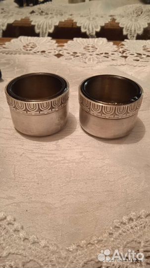 Солонка мельхиор СССР