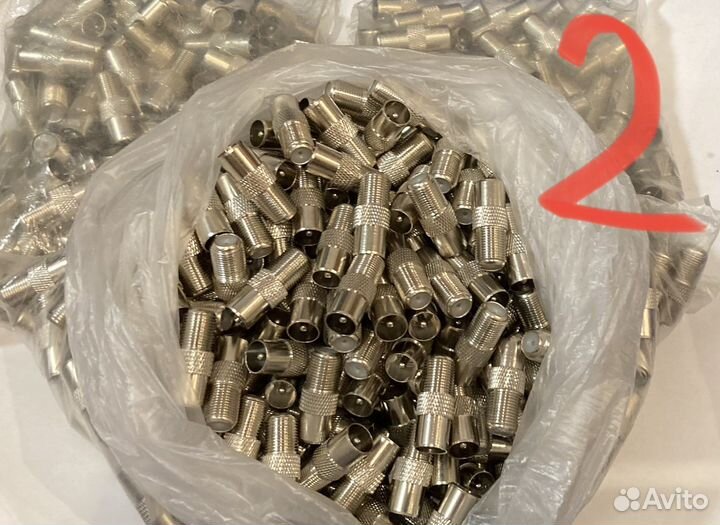 Тв F-разъемы:мамы,папы,бочки