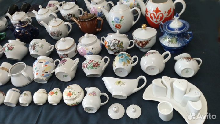 Чайники Заварники Молочники Сахарники бюветницссср