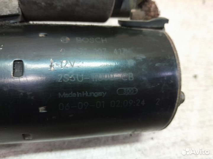 Стартер Ford Fiesta Mk5 (2002—2008)