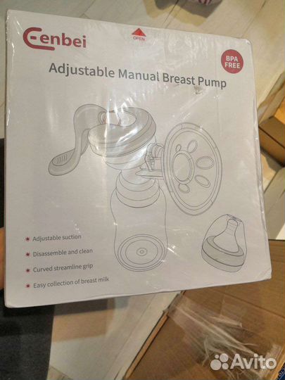 Новый Молокоотсос механический ручной