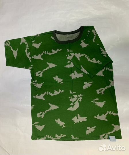 Камуфляжные военные футболки