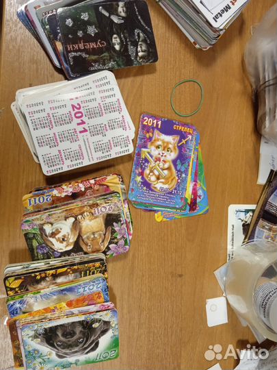 Календарики карманные 2010-2012 г