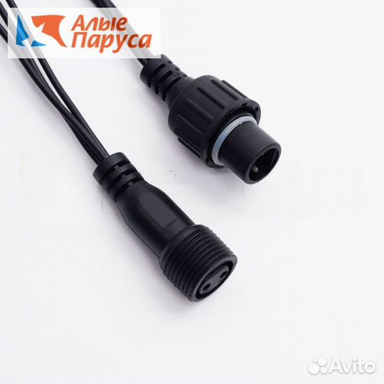 Гирлянда уличная Бахрома/ белый без мерцания