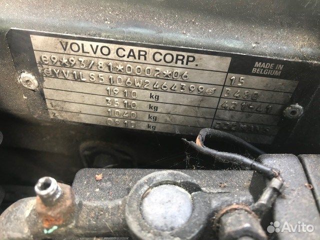Разобран на запчасти Volvo S70 / V70 1997-2001