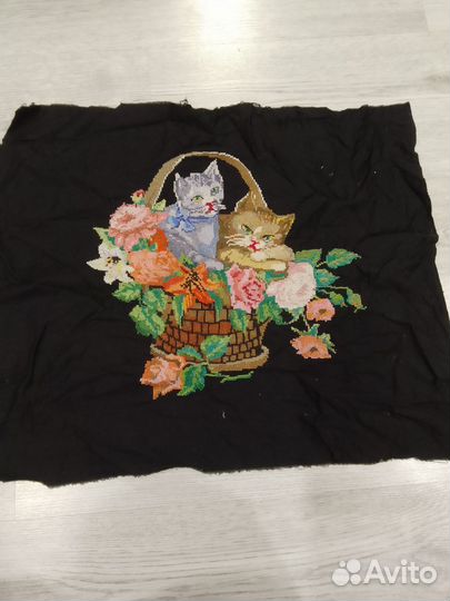 Вышивки на ткани СССР