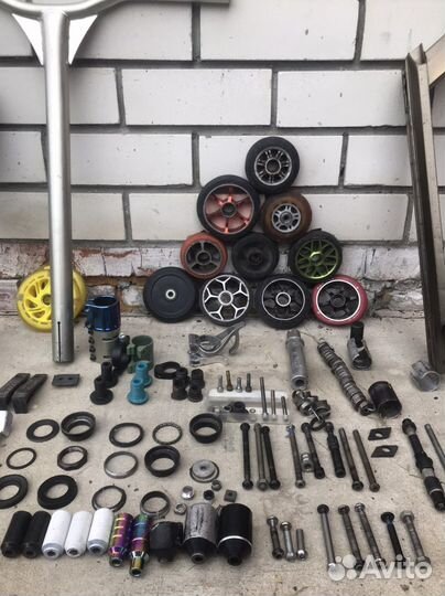 Запчасти для трюкового самоката