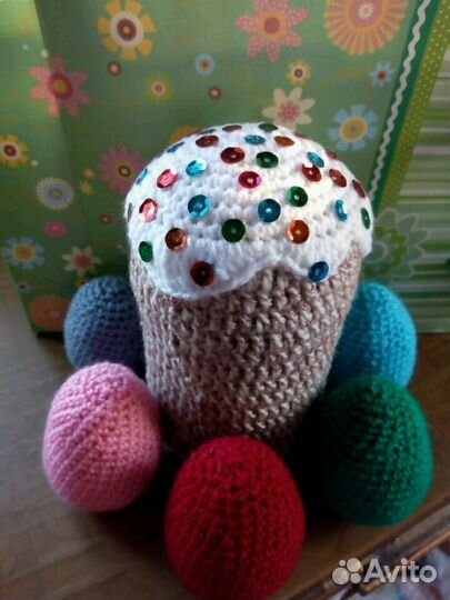 Игрушки Амигуруми,Пасхальные игрушки крючком (ручн