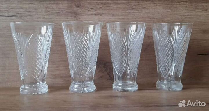 Бокалы хрусталь СССР 8 шт