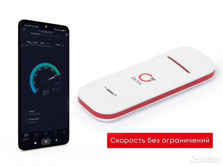 4G Модем с Wi-Fi + МТС сим 700