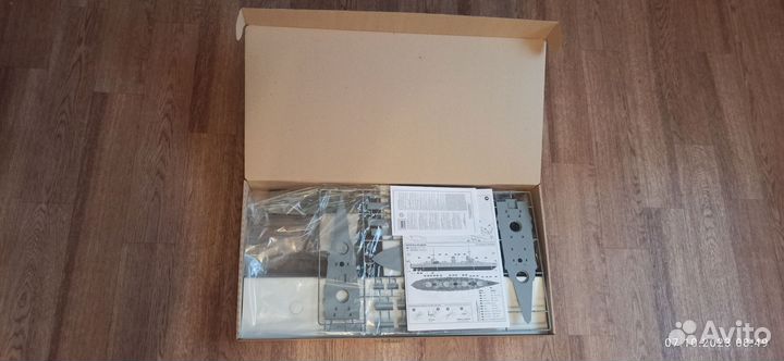 Сборная модель корабля линкор 