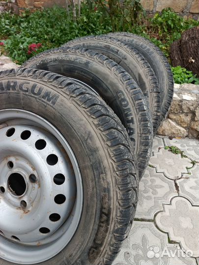 Зимние колеса r13 на daewoo FSO lanos