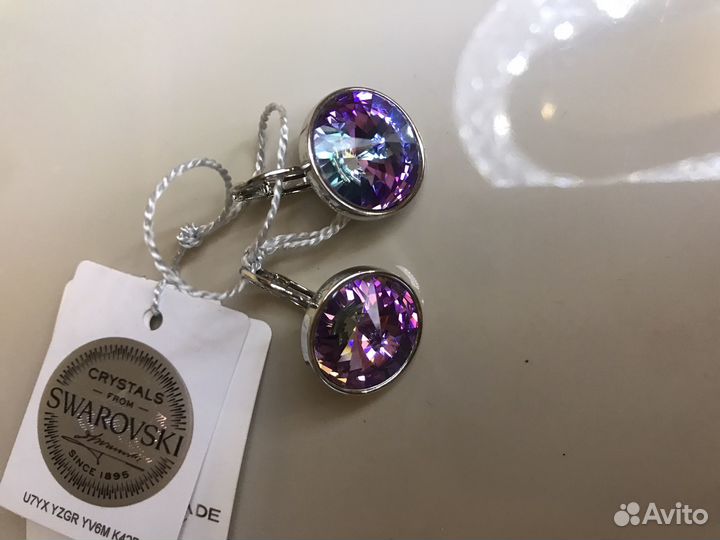 Серьги Swarovski