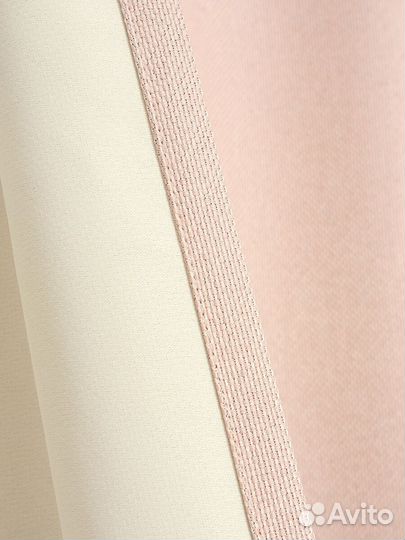 Новые шторы розовый
