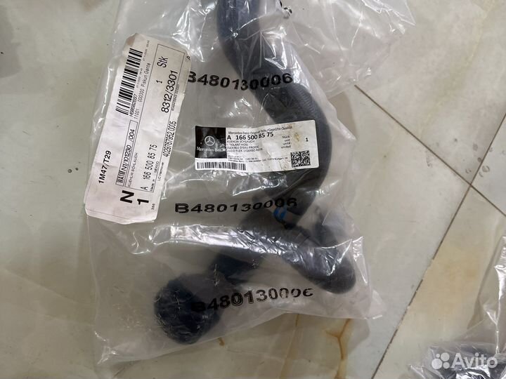 Патрубок радиатора мерседес