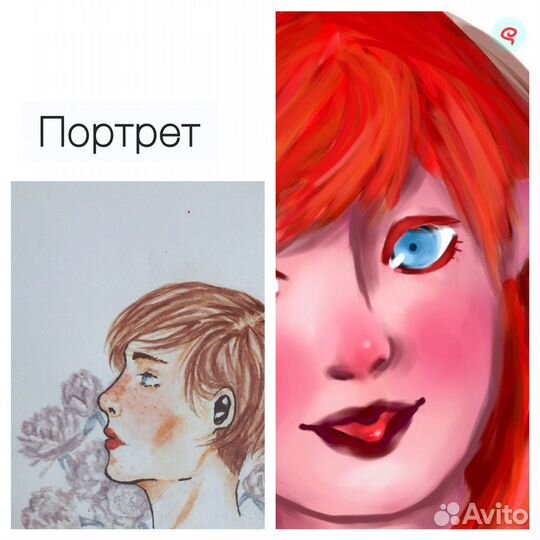 Арт, портреты, проекты татуировок