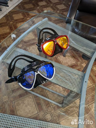 Маска для плавания с просвет. линзами А3