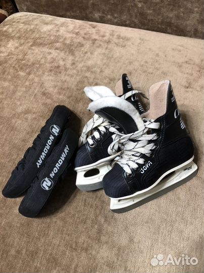 Коньки хоккейные jofa детские