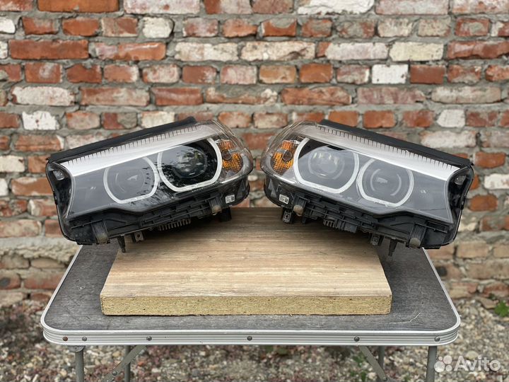 Цена за пару Передние фары LED BMW 5 G30