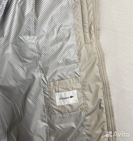 Пуховик lacoste 42