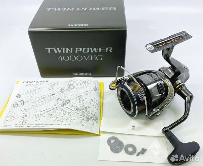 Катушка shimano (New) 24 twin power 4000MHG