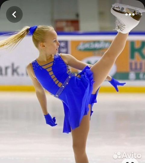 Костюм для фигурного катания 134 140