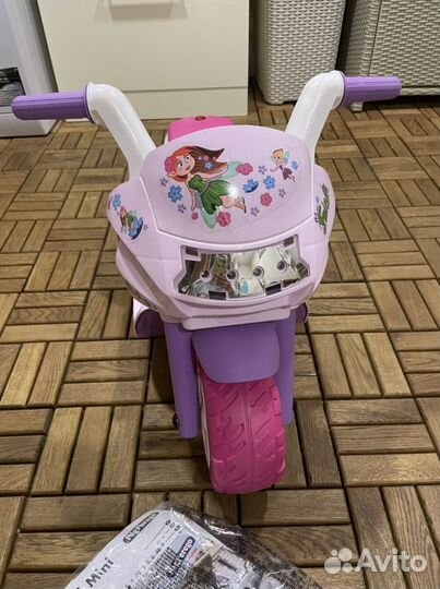 Электромотоцикл детский peg perego