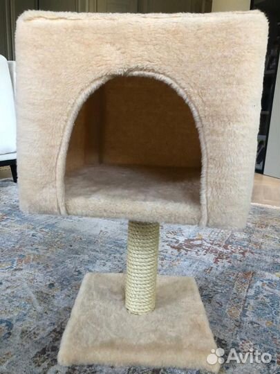 Когтеточка домик для кошки