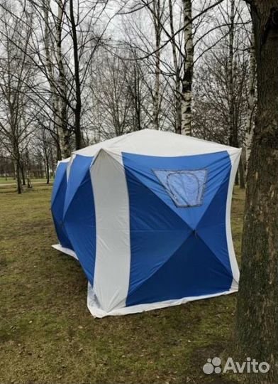 Зимняя палатка Cube трехслойная
