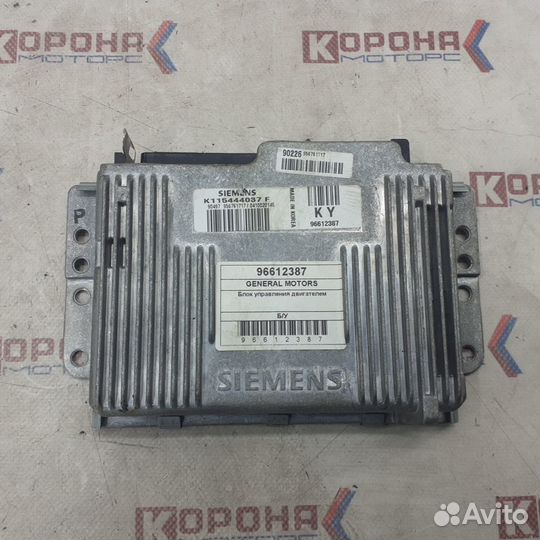 Блок управления двигателем chevrolet spark M200