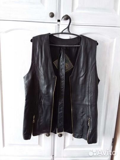 Жилет женский Турция натурал. кожа размер 44-46