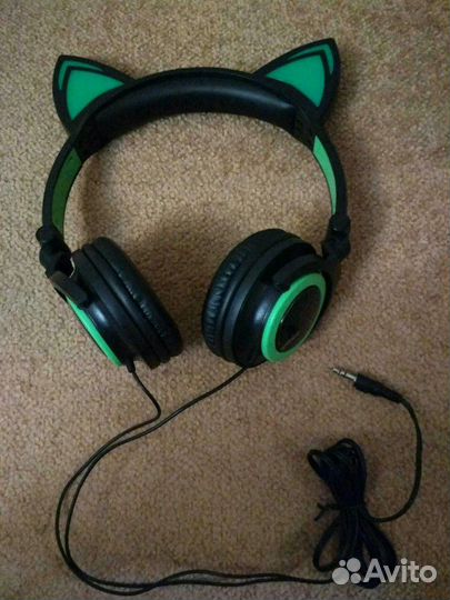 Наушники светящиеся 