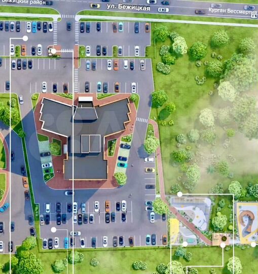 2-к. квартира, 64,7 м², 15/17 эт.