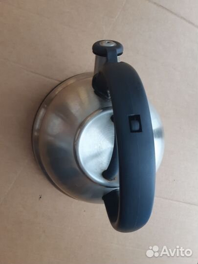 Чайник со свистком нержавейка