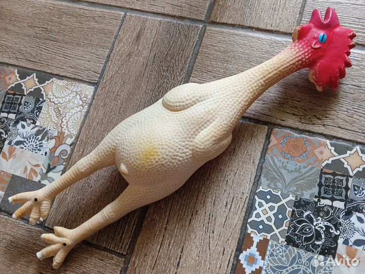 Резиновая курица пищащая Для собак