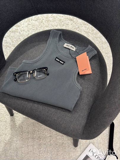 Майка miu miu женская