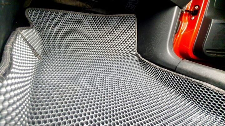 Автоковрики EVA Volkswagen Touareg 1 с бортом Ева