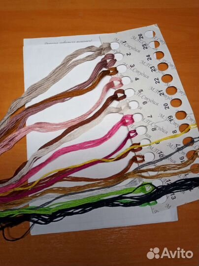 Набор для вышивки мп Студия. Остатки