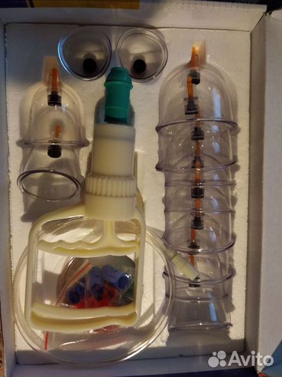 Набор вакуумных банок для Хиджамы