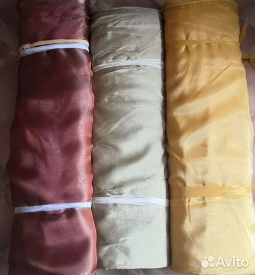 Тюль Органза однотонная