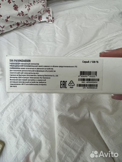 Планшет samsung galaxy tab s6 lite