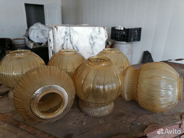 Плафоны для люстры 6шт