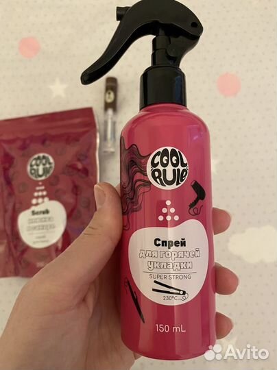 Скраб CoolRule, спрей CoolRule для укладки волос
