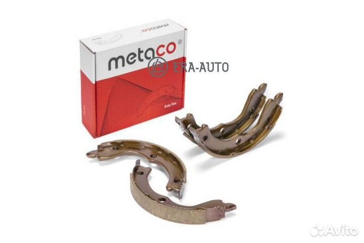 Metaco 3030-027 Колодки ручного тормоза к-кт