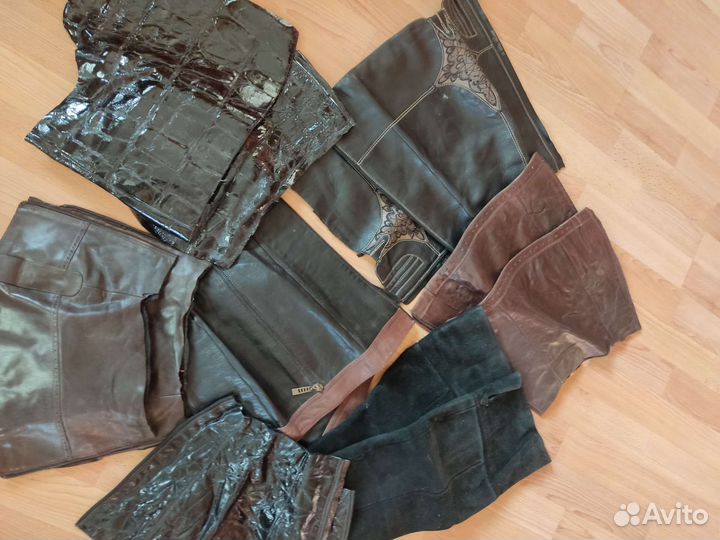 Голенища от сапог натуральная кожа